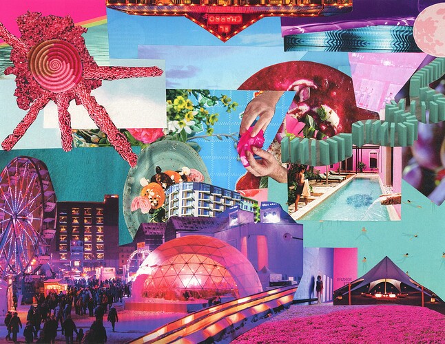 I Went to Rehab and all I got was this Lousy Collage 11x8.5