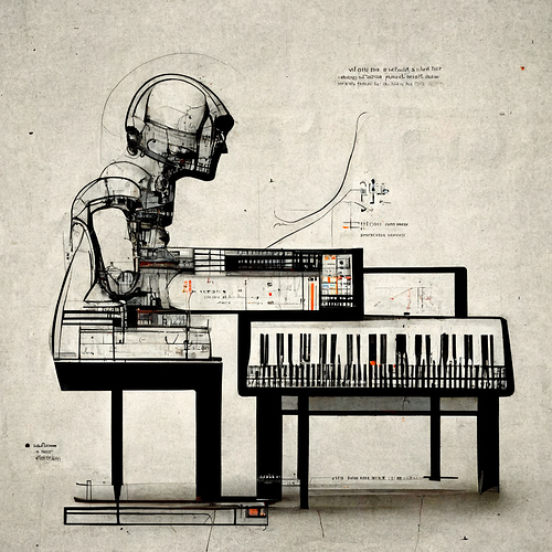 handersson_architect_drawing_music_synthesizer_robot_very_reali_f0fec642-71ef-4d86-949a-f6e6d2512114